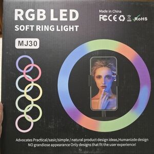 RGB LED Soft Ring Light